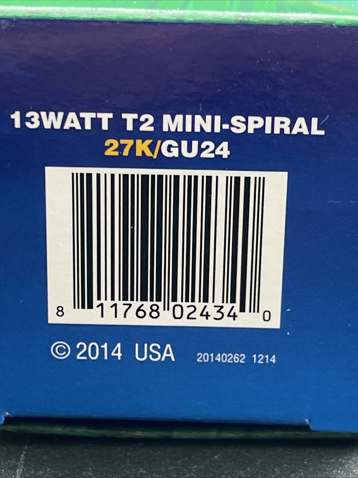4 Mini-spiral CFL Bulb  13W GU24 2700K 71654 Made In USA
