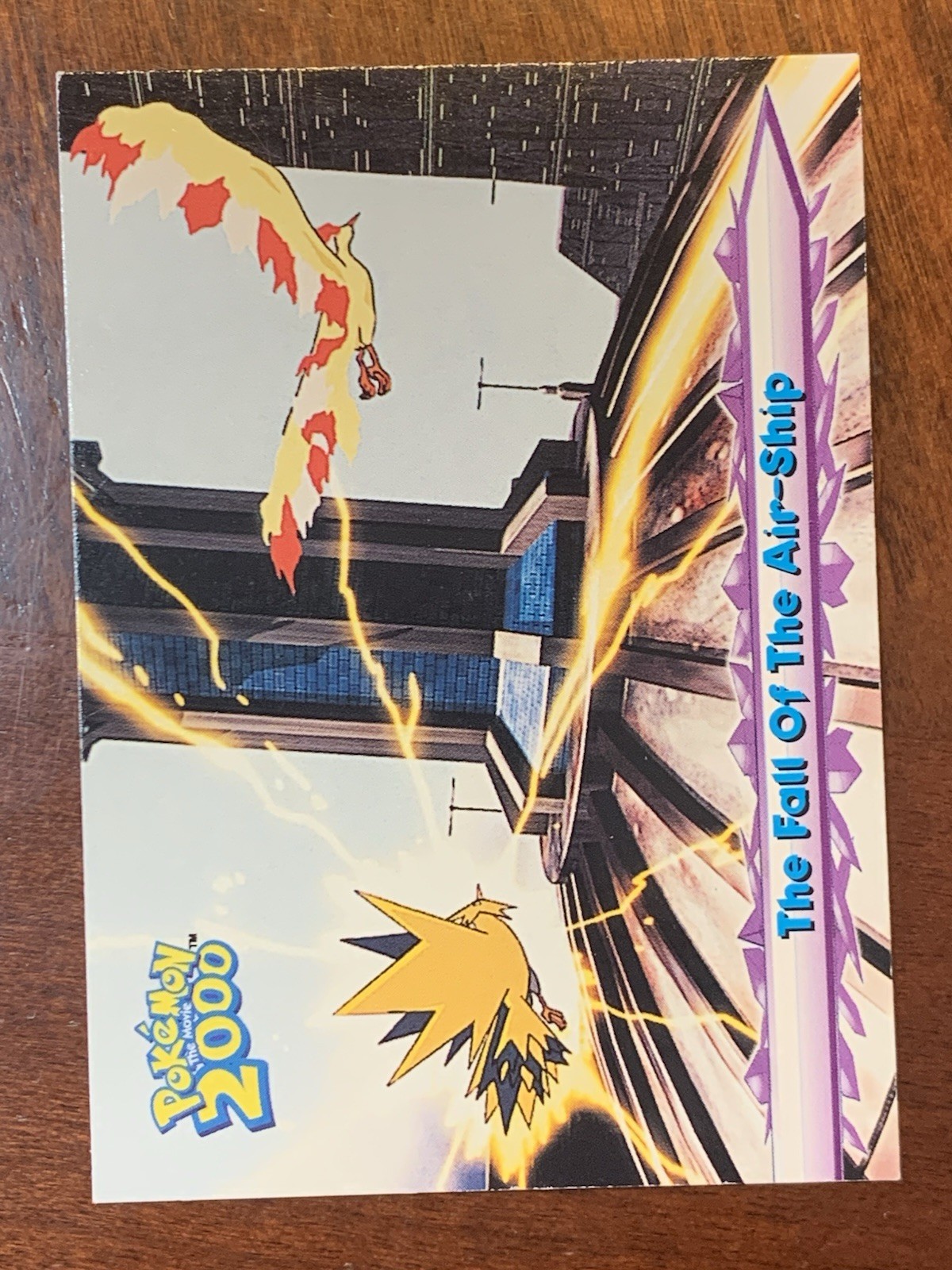 Topps Pokemon the Movie 2000 #40 The Fall Of The Air-Ship FREE COMBINED SHIPPING