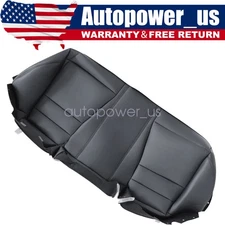 2008-2012 For Honda Accord Rear Bench Bottom Leather Seat Cover Colour Black