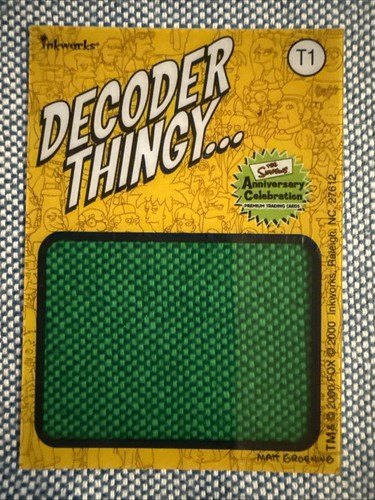 2000 Inkworks🔥The SIMPSONS Anniversary Complete Base Set (81) w/Wrapper/Promos - Picture 20 of 20