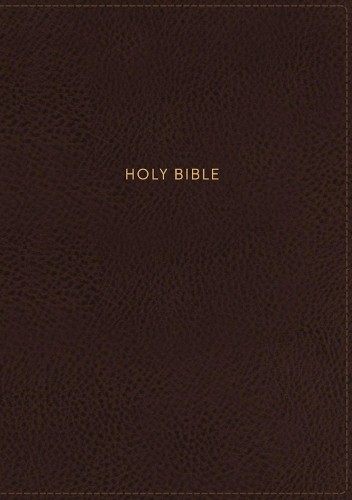 NKJV Journal the Word Reference Bible in Leathersoft by Thomas Nelson