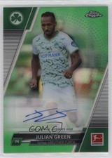 Julian Chrome Bundesliga 2021/22 Refractor Green /99 Auto