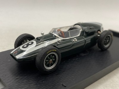 BRUMM Cooper T51 + figure Brabham GP France 1959 F1 1:43 modellauto metallauto