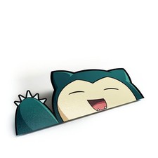 Pokemon Snorlax Sticker Decal Waterproof UV Resistant Vinyl Peeker
