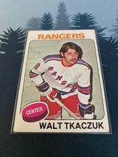 1975-76 Topps - Walt Tkaczuk #128 - FREE SHIPPING