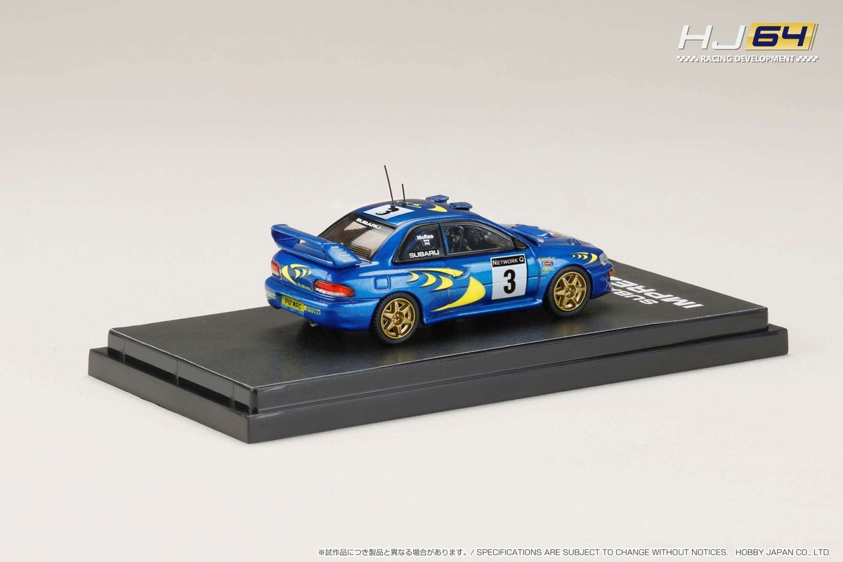 1/64 Subaru Impreza WRC 1997#3 (RAC RALLY) | eBay