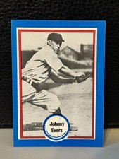 1976 Shakey's Baseball's Hall of Fame - Johnny Evers #42