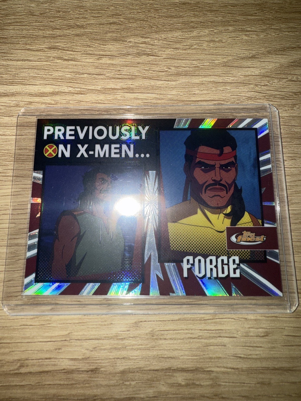 Topps Finest X-Men 97’ Forge Previously On X-Men… #18
