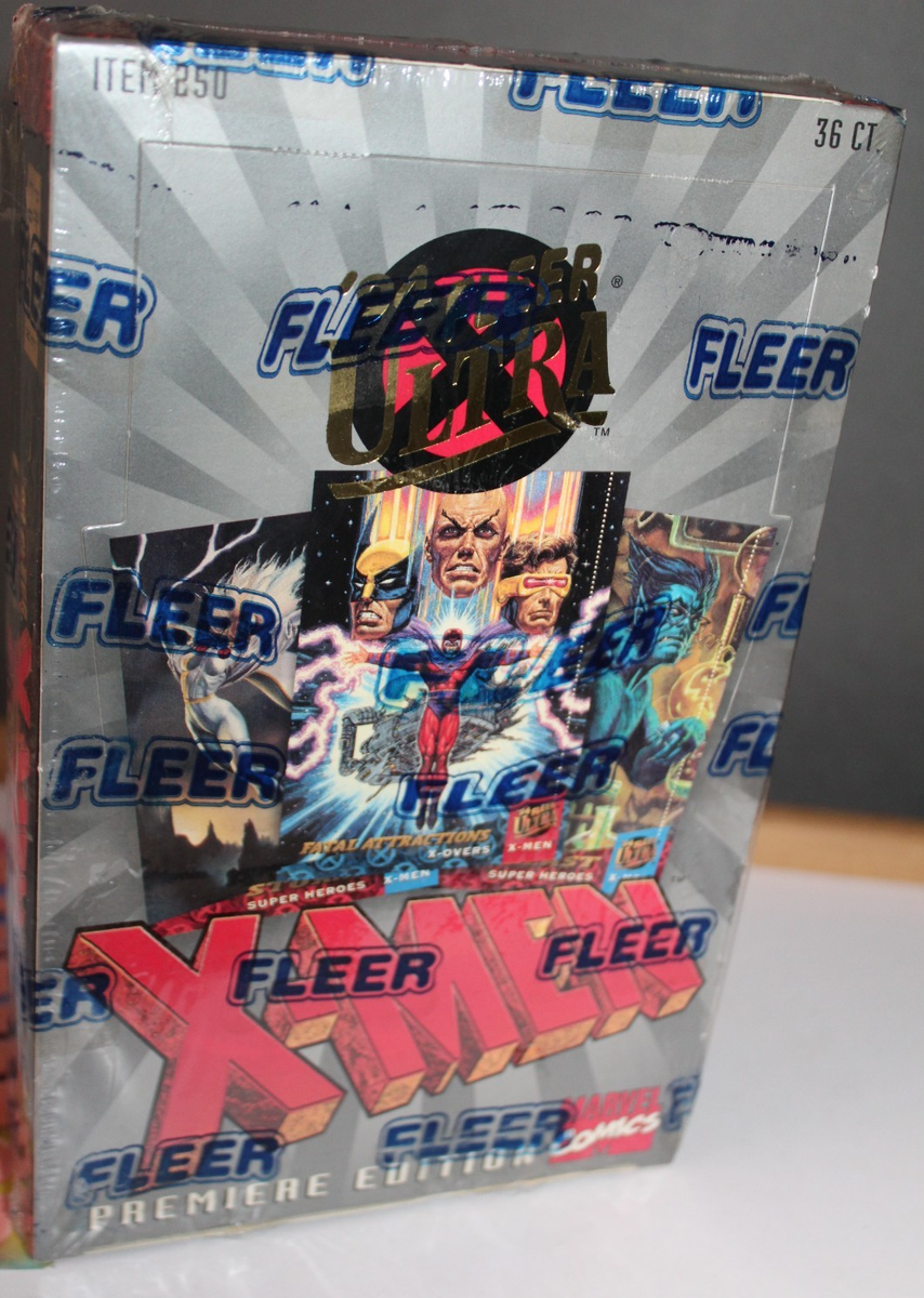 Fleer X-men Ultra Premiere Edition Trading Card Set Box -1994 (36