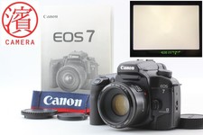 Top MINT Canon EOS 7 Elan 7E Film Camera Body EF 50 F/1.8 II Lens From JAPAN