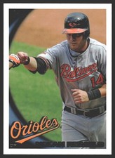 Nolan Reimold #653 2010 Topps Baltimore Orioles