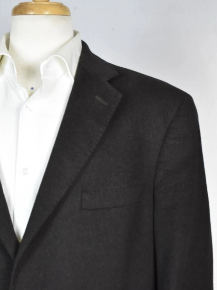 Arnold Brant Men's Colombo Fleece Mink Cashmere Jacket Sportcoat Blazer 44 R - Image 2 of 4