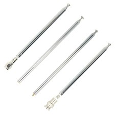 Teleskopantennen-Set – SMA, BNC, M3 Gewinde – für Scanner, SDR, Messgeräte