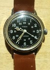 1968 Men’s Timex Sprite Military Mechanical Watch 1158 2468 ~Working!