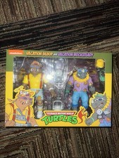 NECA Teenage Mutant Ninja Turtles Vacation BEBOP ROCKSTEADY Figures Target TMNT