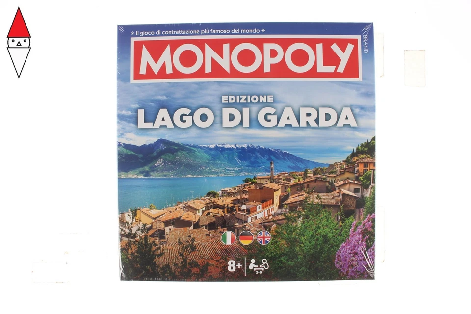 WINNING MOVES WINNING MOVIES MONOPOLY LAGO DI GARDA NUOVA EDIZIONE ITALIANO TEDESCO INGLESE