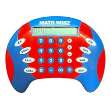 Math Whiz Electronic Handheld Math Game Ages ...