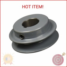 TB Woods AK3212 FHP Bored-to-size V-Belt Sheave, A Belt Section, 1 Groove, 1/2" 