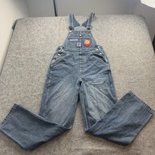 VTG Disney The Winnie Pooh Overall Bibs Women XS Embroidered Baggy Oversized Y2K