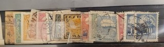 Estonia 1918 25 Stamps Mi# used CV=12 4$