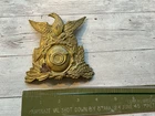 ORIGINAL CIVIL WAR HAT BADGE SHAKO LARGE BADGE PLATE