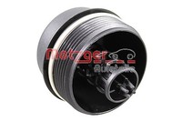 Metzger 2370098 Deckel, ÖLfiltergehäUse FüR Bmw