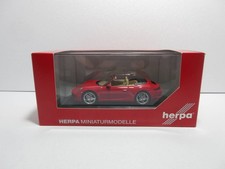 1/43  herpa Porsche 911 Carrera 4 Cabriolet Red 317824