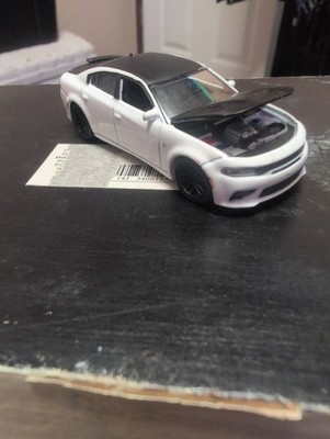 2021 Dodge Charger SRT Hellcat Red-eye White With Black Hood, Roof N Trunk