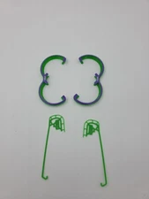 Accessories Bundle Kit for DJI NEO, Prop Bumper Anti-Collision Cover, Green Purp