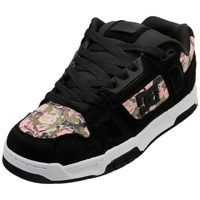 DC Shoes Stag Skate Trainingsschuhe Herren Schwarz Rose