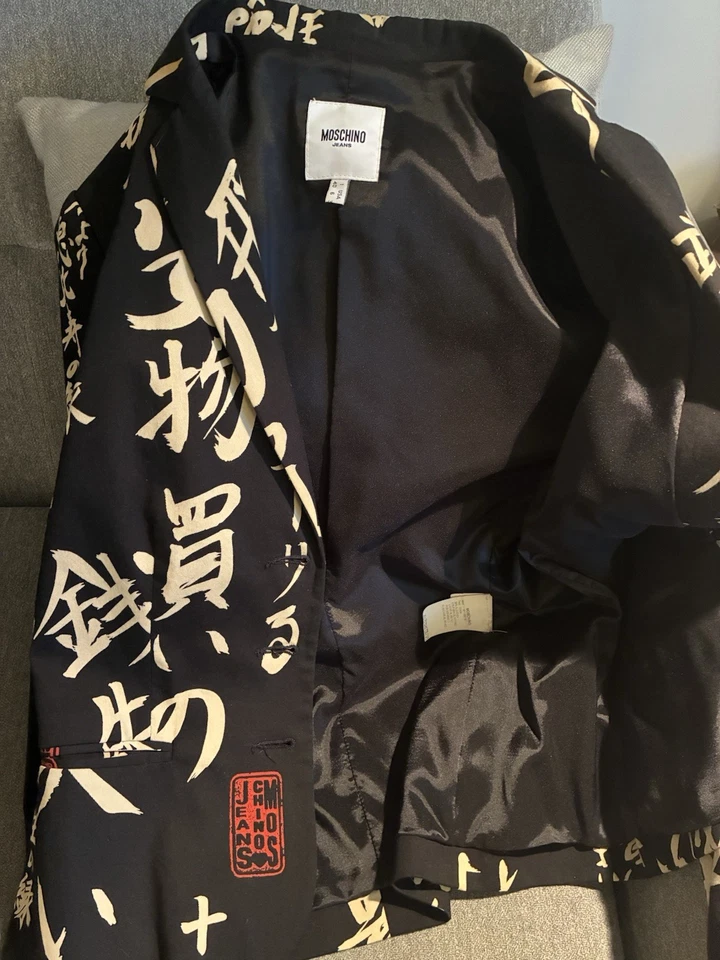 Chaqueta Moschino Jeans Única Talla 40 ITALIA Hecha en Italia De Colección EE. UU. 4 Foto 4 de 4