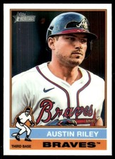 Austin Riley 2025 Topps Heritage #364 Braves MLB READ FREE SHIPPING AutographDen
