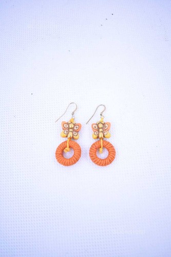 Schmetterling Ohrringe Keramik Thun