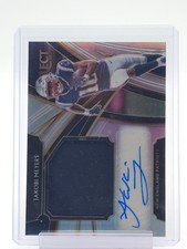 JAKOBI MEYERS 2019 SELECT SILVER PRIZM AUTO JERSEY /199 #JM-JM PATRIOTS Q4444