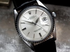 Outstanding 1964 Rolex Oyster Datejust Watch with a Rolex service from 1975
