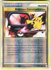 Pokemon Communication Reverse Holofoil HeartGold SoulSilver 98/123 MP