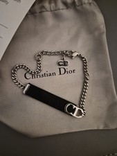 christian dior leather bracelet