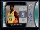 2005-06 SP Authentic Brandon Bass Rookie Auto Autograph RC #/1299