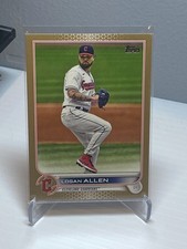 #604 Logan Allen - Cleveland Guardians - 2022 Topps Series 2 - Gold - 1036/2022