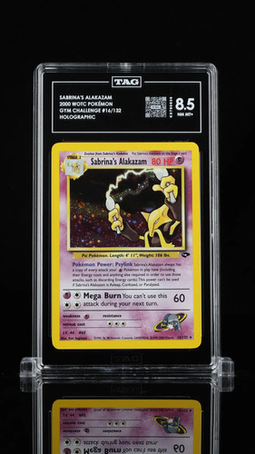 Sabrina's Alakazam (Unlimited) graded TAG 8.5 for sale on eBay