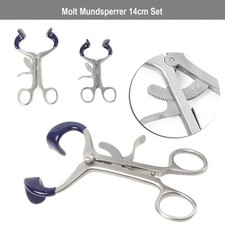 "Molt Mundsperrer 14cm – Dental Mundöffner, HNO Retraktor Mundspreizer OP CE