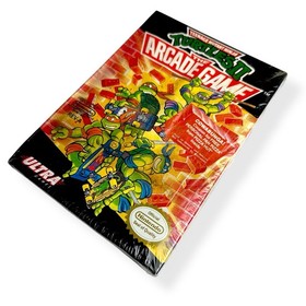 VTG NEW Teenage Mutant Ninja Turtles TMNT II: The Arcade Game NES 1990 Sealed **