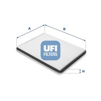 UFI Innenraumfilter 53.222.00 Partikelfilter FüR Suzuki Vitara 2 JT TE TD XL7 DA