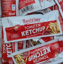 Bautzner Ketchup 20 ml Portionsbeutel - 10 / 25 Stück