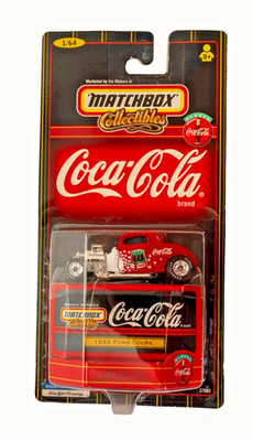 Vintage Matchbox Collectibles Coca~Cola ''1933 Ford Coupe'' 1:64 Scale (1998) *NEW