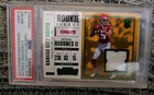 2017 Panini Contenders - Rookie Ticket Swatches Patrick Mahomes II Green Chiefs