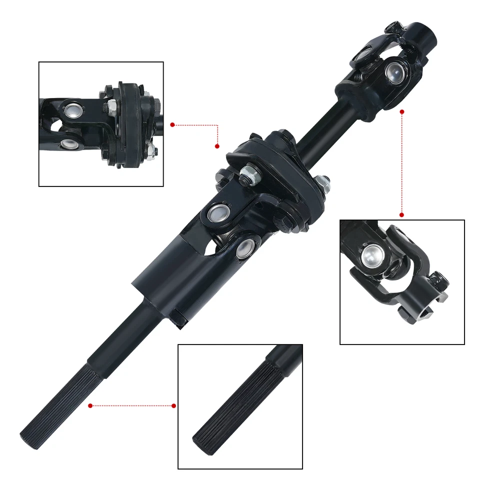 Eje de columna de dirección inferior para Chevy Tracker 1999-04 Suzuki Vitara 4822065D70 Foto 2 de 4