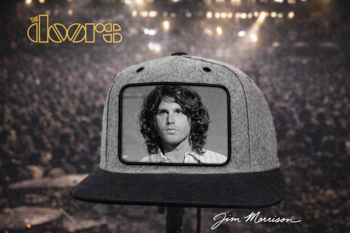 The Doors Jim Morrison Hat, Removeable Metal Patch, Snapback | eBay