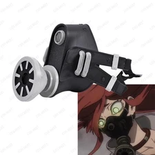 GACHIAKUTA Rudo Lyse Hext‌ PLA/TPU Gas Mask Halloween Paty Cosplay Headgear Prop