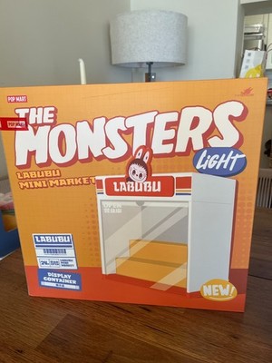 Pop Mart Labubu The Monsters Wacky Mart Series Display Container